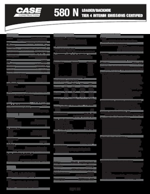 Koparko-ładowarki Case 580 N