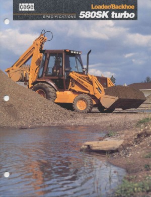 Koparko-ładowarki Case 580 SK Turbo 