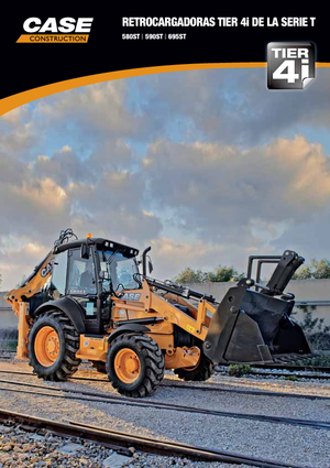 Koparko-ładowarki Case 695ST T 4