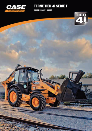 Koparko-ładowarki Case 695ST T 4