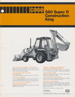 Koparko-ładowarki Case 580 Super D