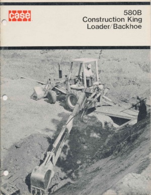 Koparko-ładowarki Case 580B