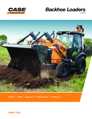 Koparko-ładowarki Case 580N EP