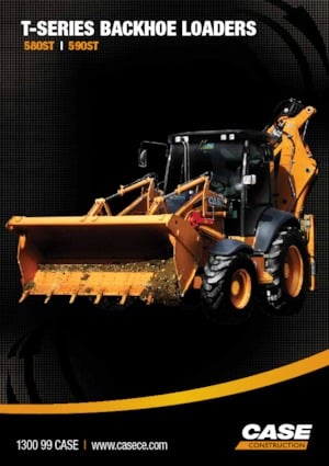 Koparko-ładowarki Case 590ST 