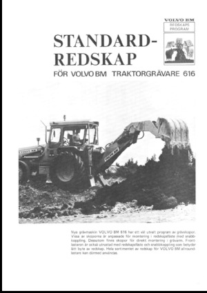 Koparko-ładowarki Volvo 616