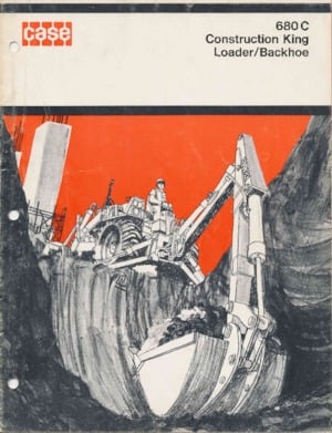 Koparko-ładowarki Case 680 C