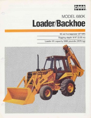 Koparko-ładowarki Case 680 K