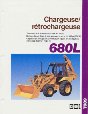 Koparko-ładowarki Case 680 L 