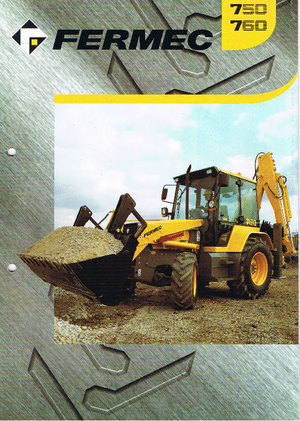 Koparko-ładowarki Terex-Fermec 760