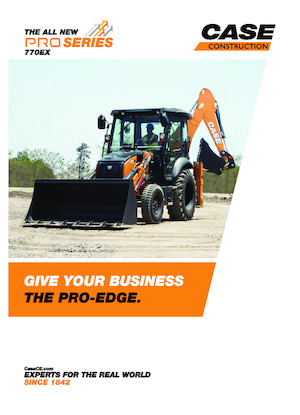 Koparko-ładowarki Case 770EX