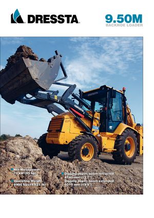 Koparko-ładowarki Dressta 9.50