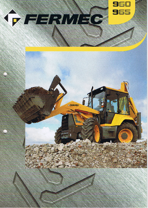 Koparko-ładowarki Terex-Fermec 965