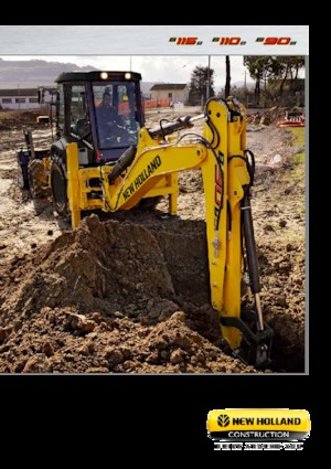 Koparko-ładowarki New Holland B115B