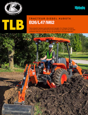 Koparko-ładowarki Kubota M62