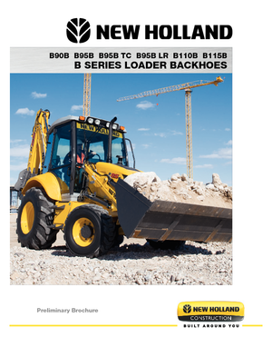 Koparko-ładowarki New Holland B110B