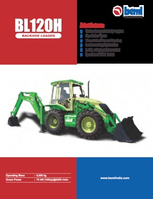 Koparko-ładowarki Beml BL120H
