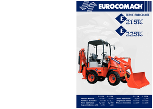 Koparko-ładowarki Eurocomach E 215 K
