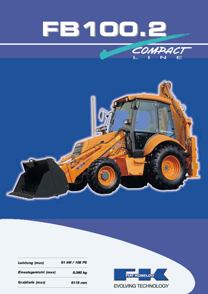 Koparko-ładowarki Fiat Kobelco FB 100.2