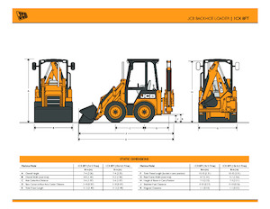 Koparko-ładowarki JCB 1CX 8FT