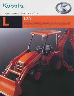 Koparko-ładowarki Kubota L 39