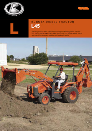 Koparko-ładowarki Kubota L 45