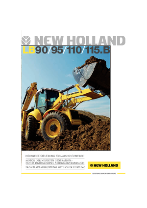 Koparko-ładowarki New Holland LB 110