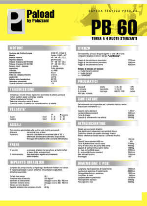 Koparko-ładowarki Palazzani PV 60.2