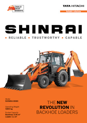 Koparko-ładowarki Hitachi Shinrai