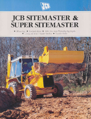 Koparko-ładowarki JCB SITEMASTER