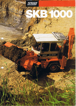 Koparko-ładowarki Terex-Schaeff SKB 1000