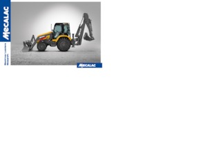 Koparko-ładowarki Mecalac TLB990