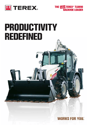 Koparko-ładowarki Terex TLB 890