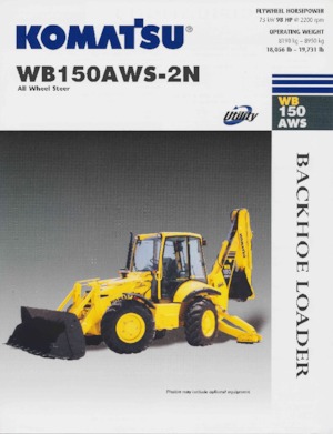 Koparko-ładowarki Komatsu WB 150AWS-2N