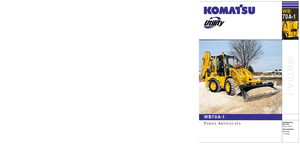 Koparko-ładowarki Komatsu WB70A-1