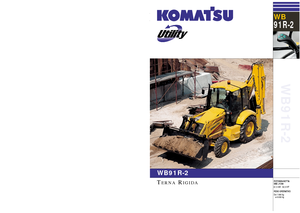 Koparko-ładowarki Komatsu WB91R-2
