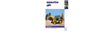 Koparko-ładowarki Komatsu WB97R-2