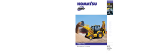 Koparko-ładowarki Komatsu WB97R-2