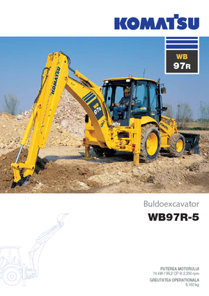 Koparko-ładowarki Komatsu WB97R-5E0