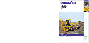 Koparko-ładowarki Komatsu WB98A-2