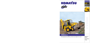 Koparko-ładowarki Komatsu WB98A-2