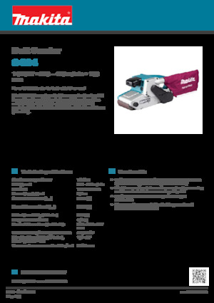 Szlifierki taśmowe Makita 9404