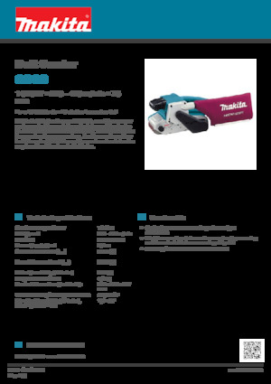 Szlifierki taśmowe Makita 9903
