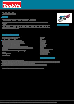 Szlifierki taśmowe Makita 9920