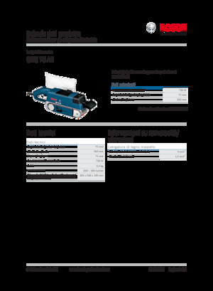 Szlifierki taśmowe Bosch GBS 75 AE