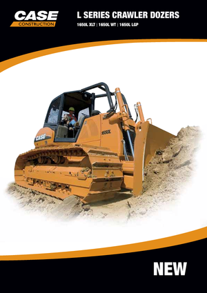 Buldożery Case 1650 L WT