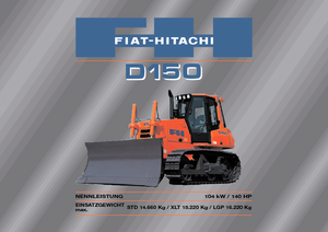 Buldożery Fiat-Hitachi D 150 LGP