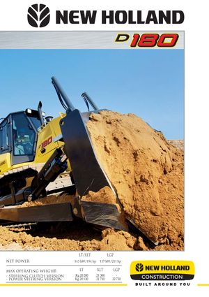 Buldożery New Holland D180B LT