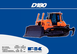 Buldożery Fiat Kobelco D 180 LGP