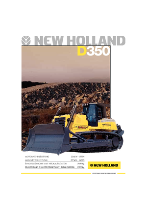 Buldożery New Holland D 350