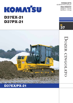 Buldożery Komatsu D37EX-21A